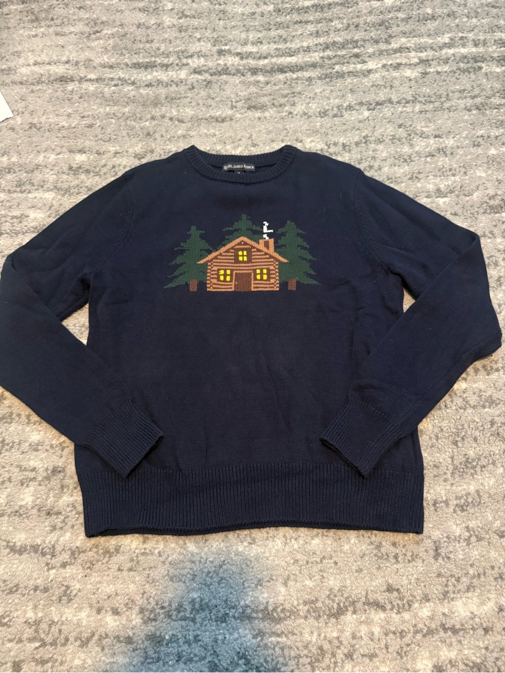 Kiel James Patrick | Women’s Cozy Cabin Sweatshirt | Navy